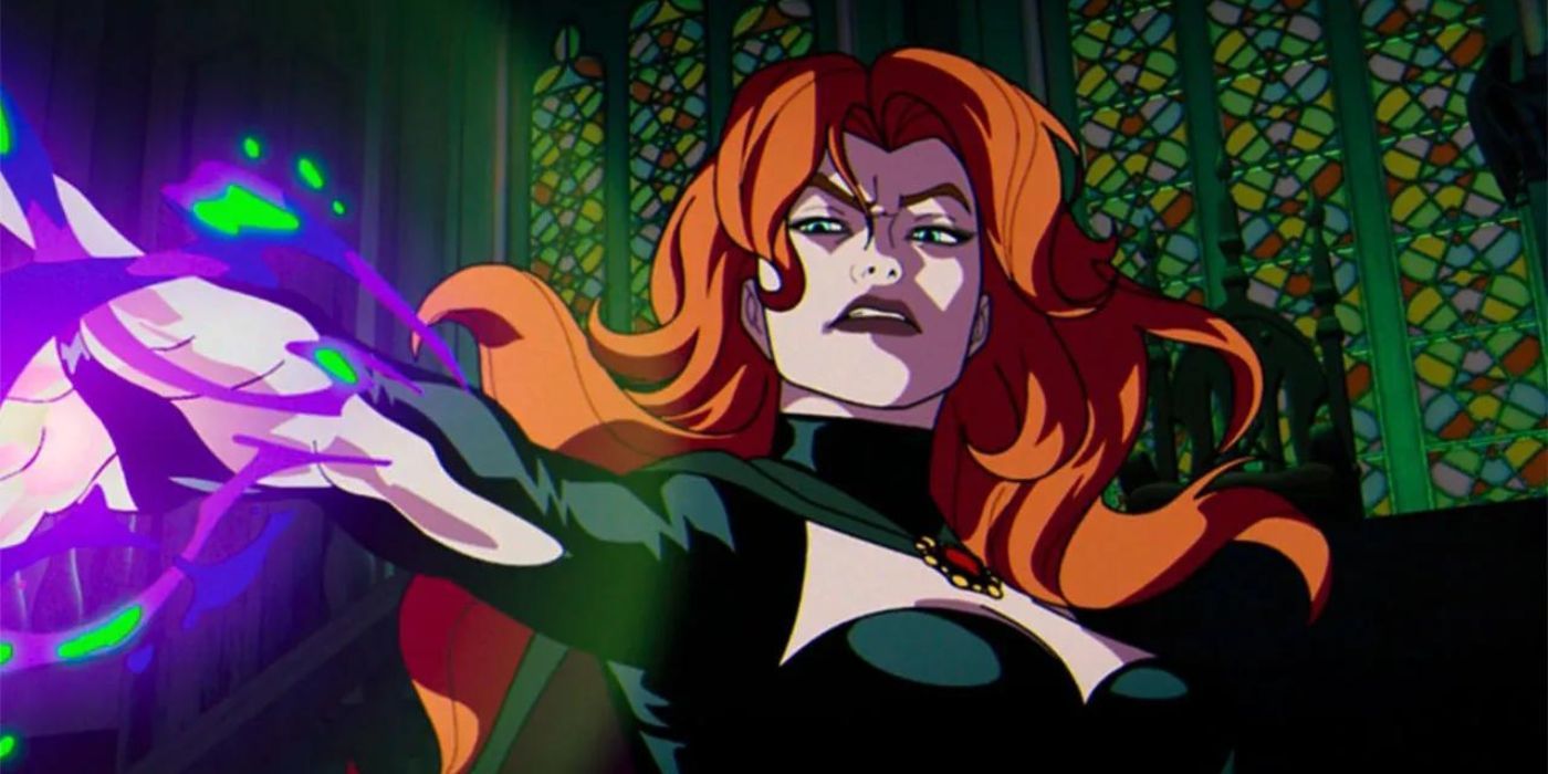 X Men 97 Madelyn Pryor as the Goblin Queen Jennifer Hale works her powers