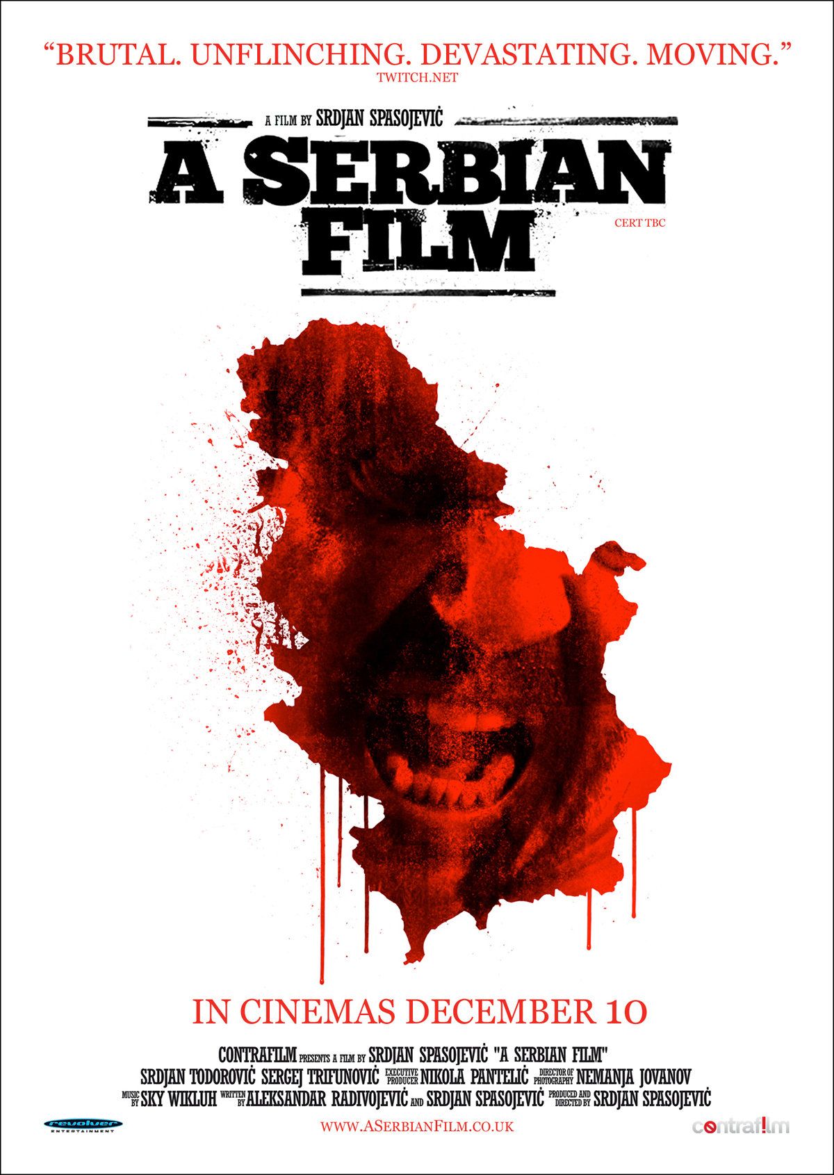 Official poster for A Serbian Film