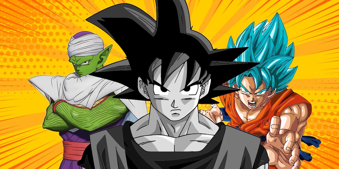 Goku, Gohan, and Piccolo from Dragon Ball Z