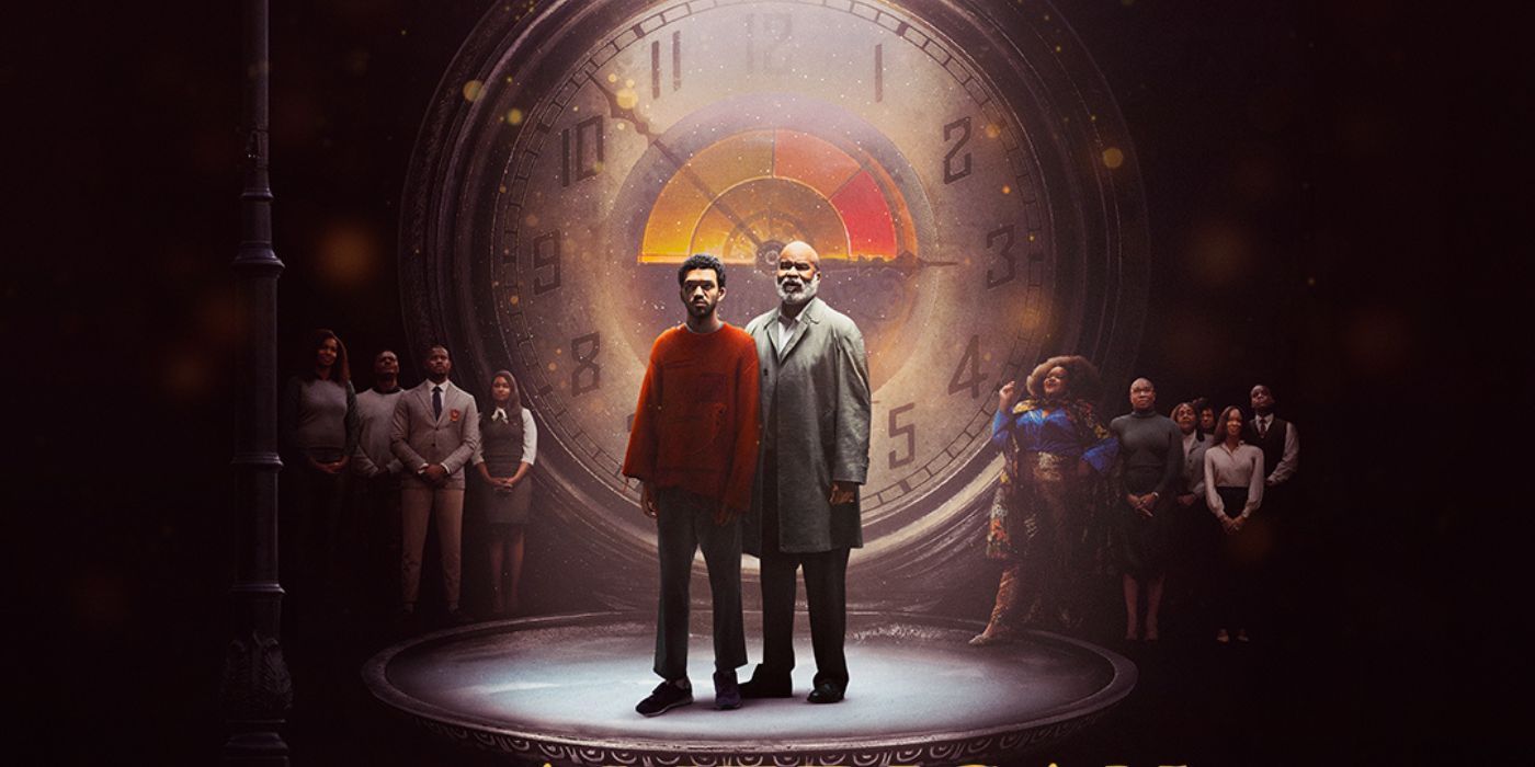 Justice Smith and David Alan Grier on the poster for The American Society of Magical Negroes.