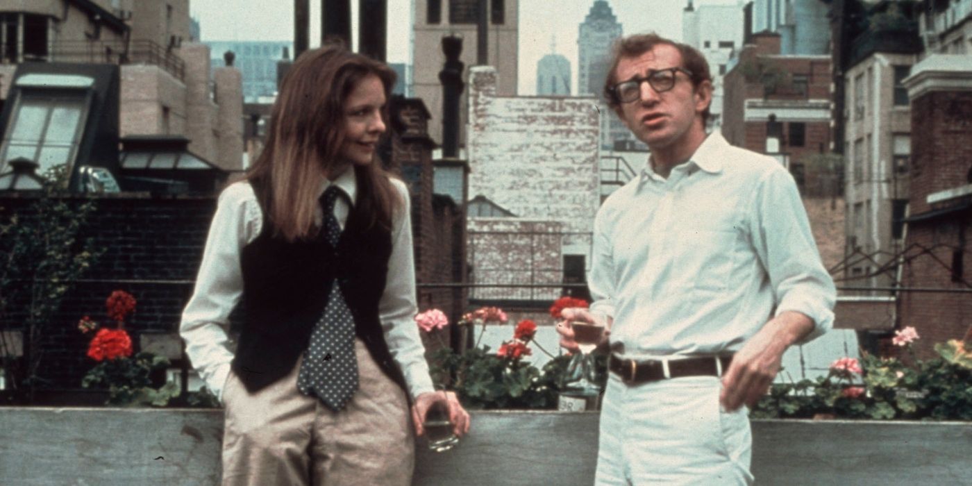 Woody Allen and Diane Keaton in Annie Hall