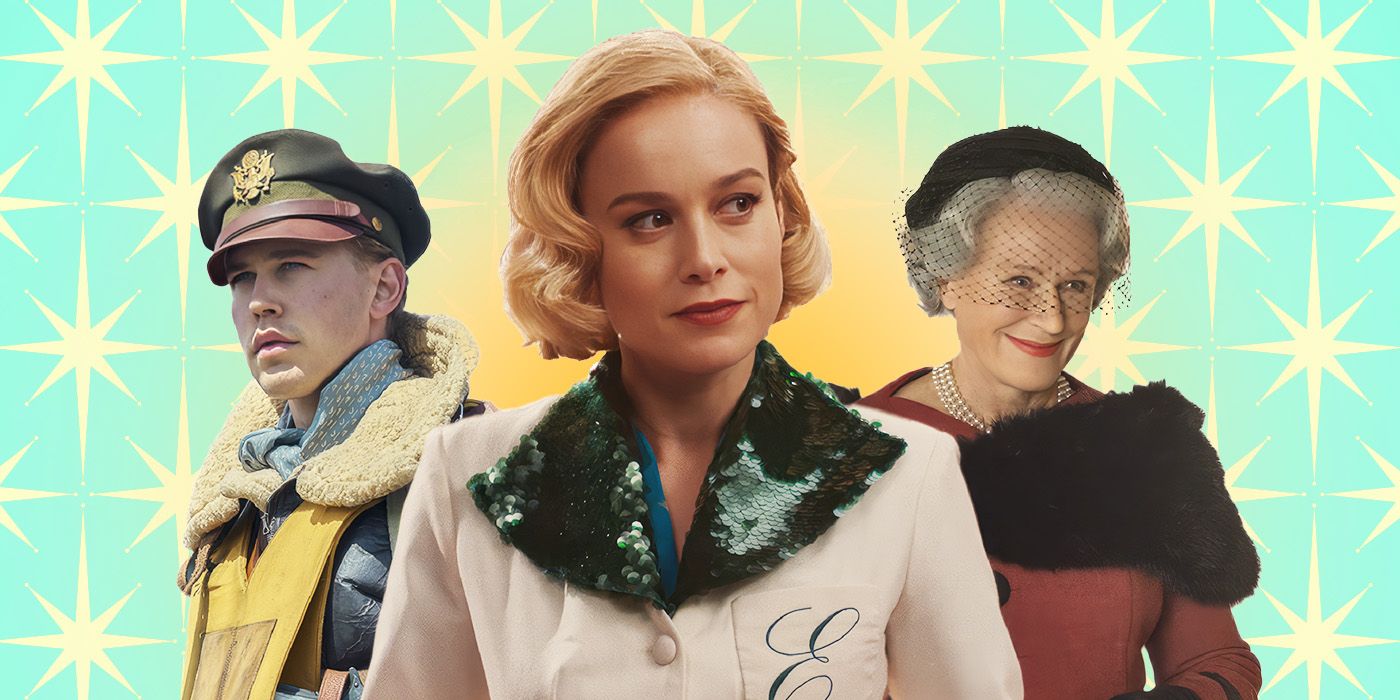 Austin Butler in Masters of the Air, Brie Larson in Lessons in Chemistry, and Glenn Close in The New Look