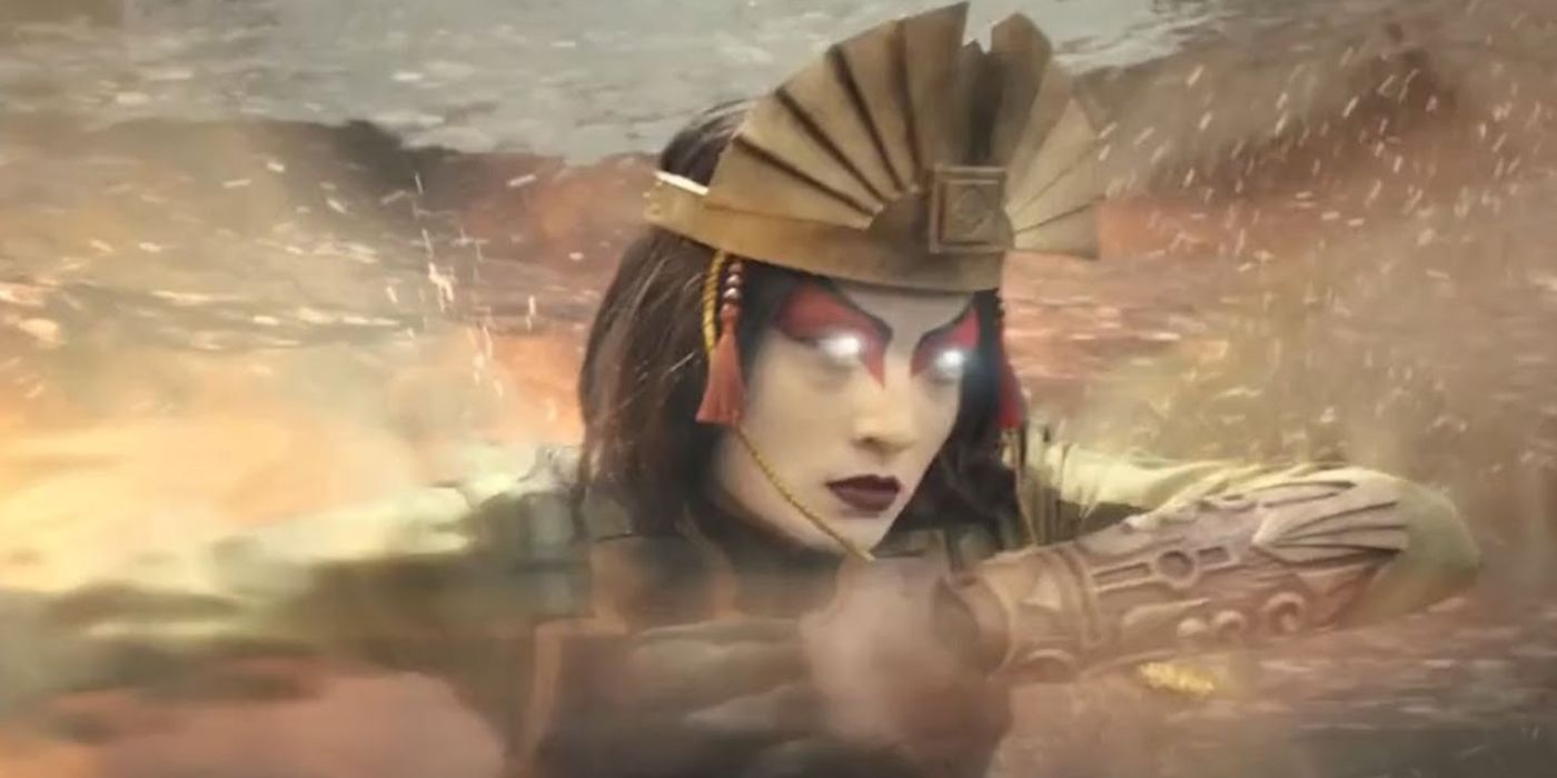 Yvonne Chapman as Kyoshi in Avatar: The Last Airbender