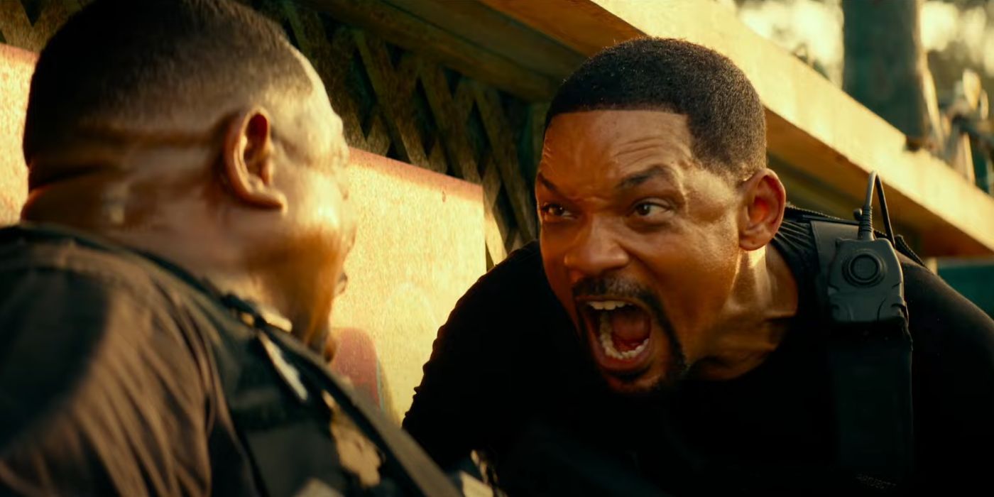 Will Smith yelling as Mike Lowery in Bad Boys: Ride or Die.
