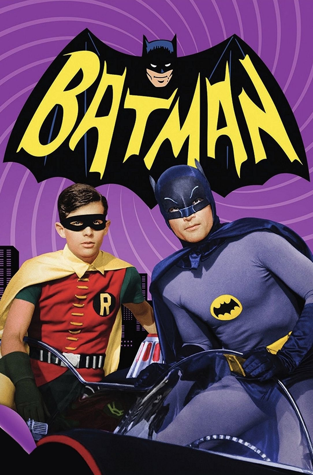 cartel del programa de televisión batman 66