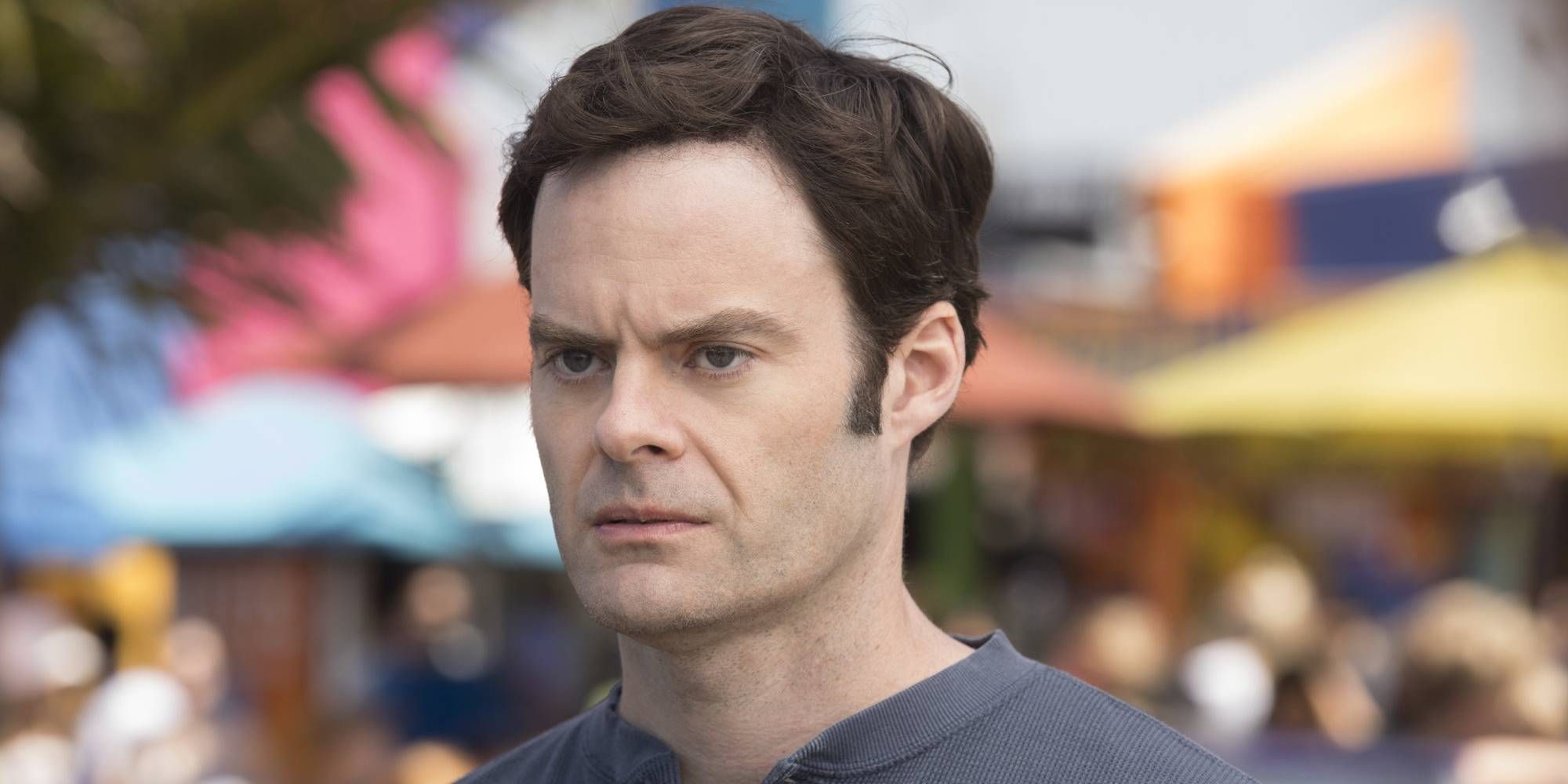 Bill Hader parece confundido en un primer plano de Barry. 