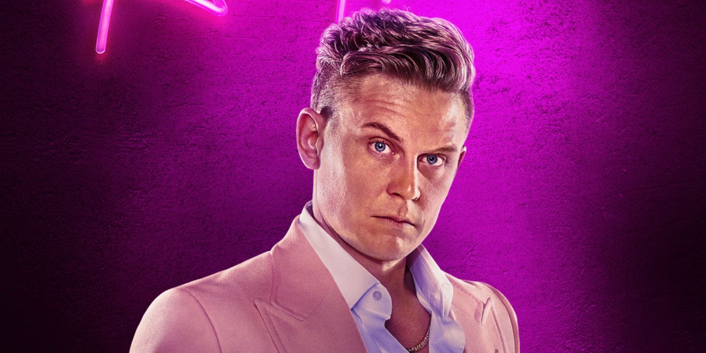 Billy Magnussen as Brandt on a character poster for Road House.