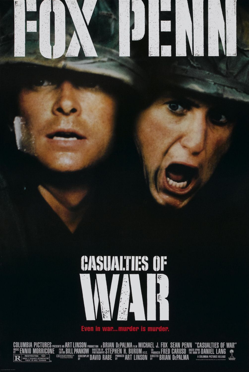 cartel de la película víctimas de la guerra