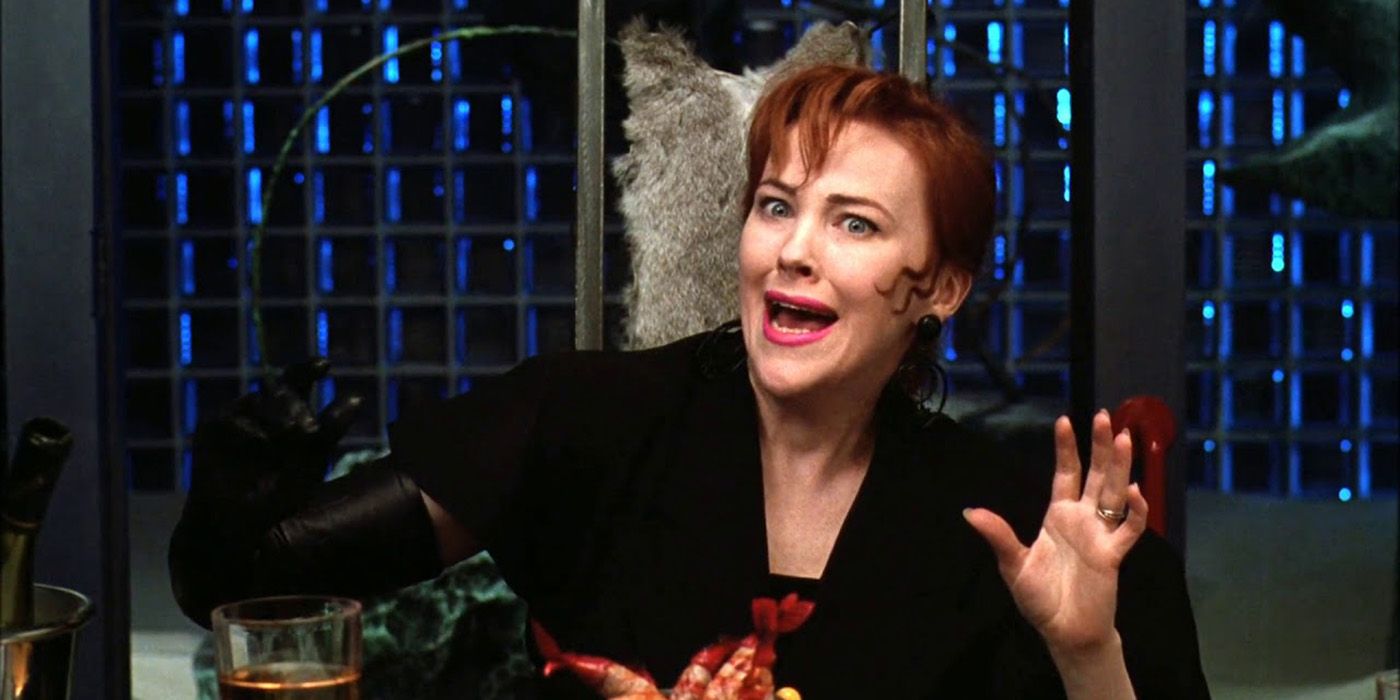 Catherine O'Hara in the Day-O Scene from Beetlejuice