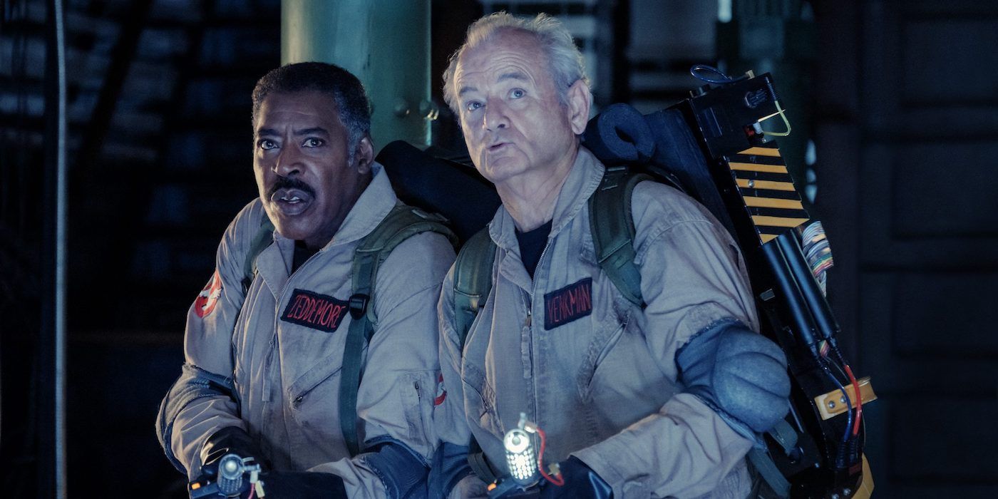 Ernie Hudson and Bill Murray in Ghostbusters: Frozen Empire
