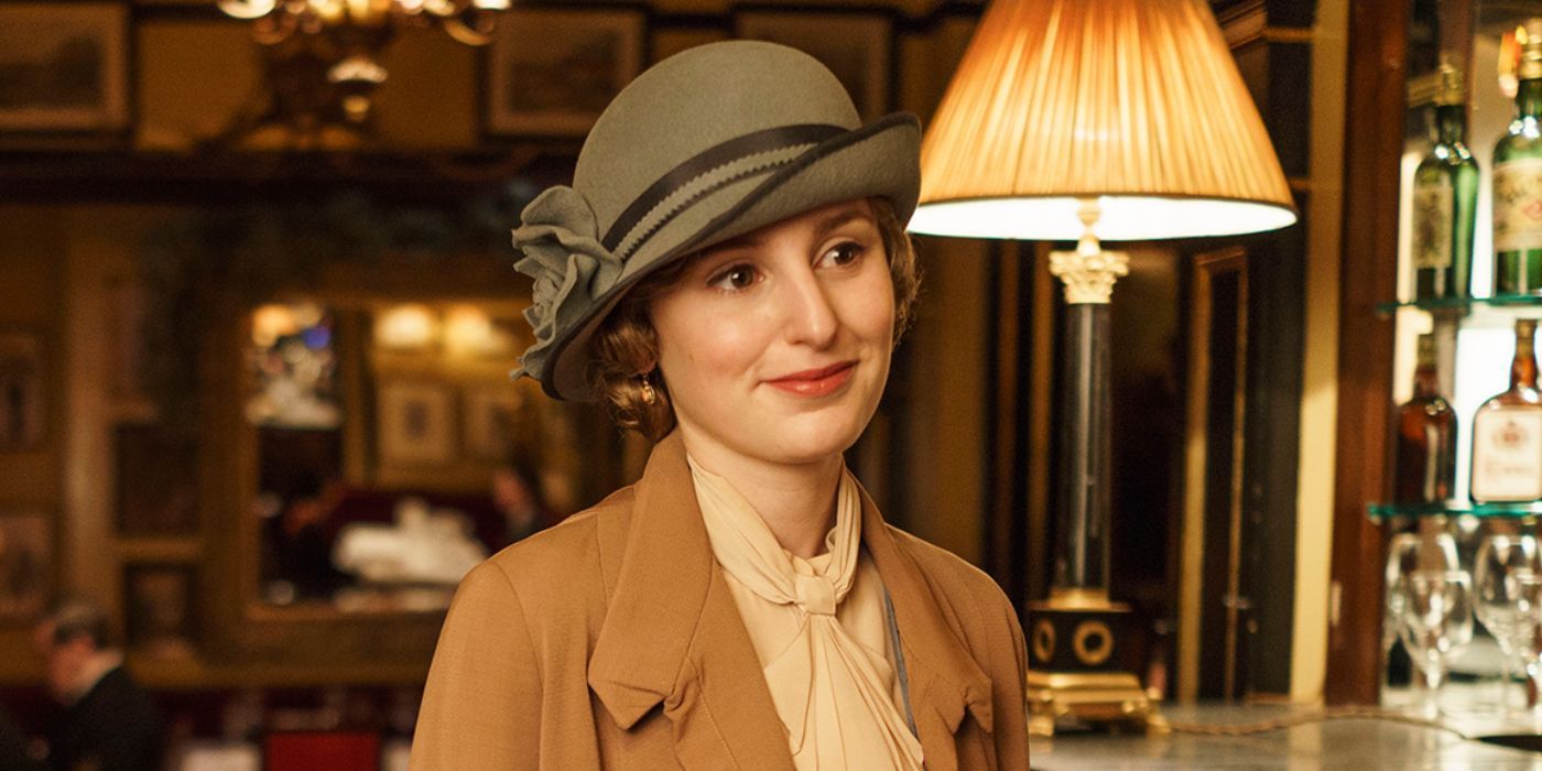 Edith, played by Laura Carmichael, in 'Downton Abbey.'