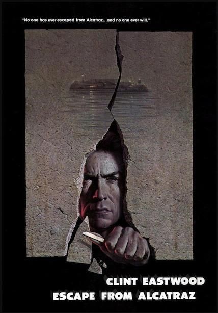 Escape from Alcatraz 1979 Film Poster