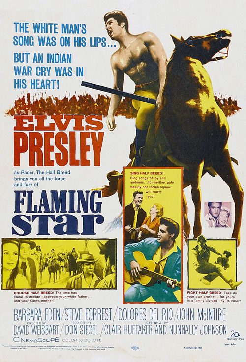 Flaming Star 1960 Film Poster