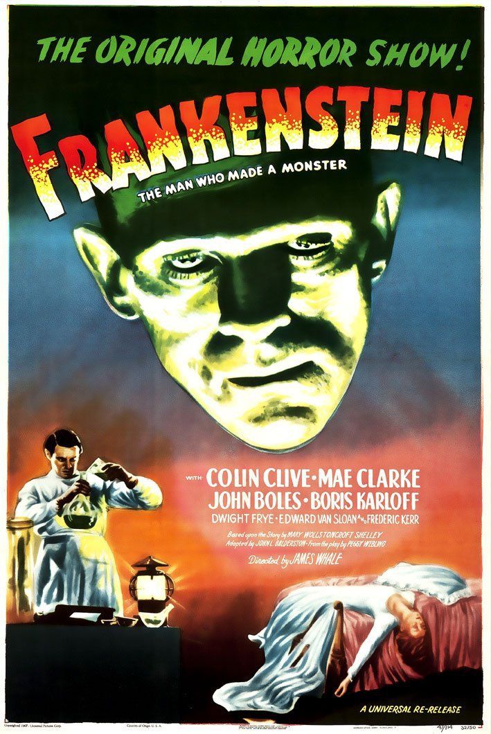 Frankenstein 1931 Film Poster