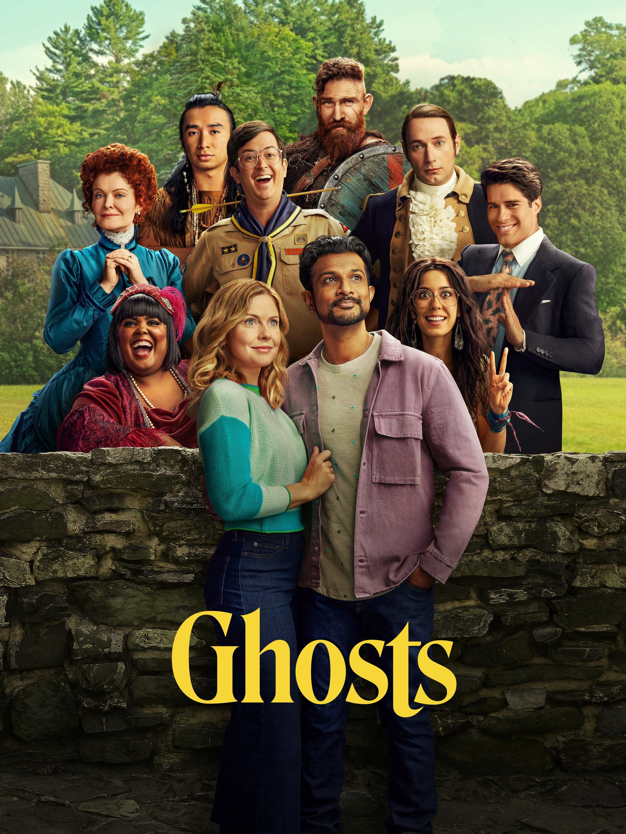 Ghosts Season 3 poster