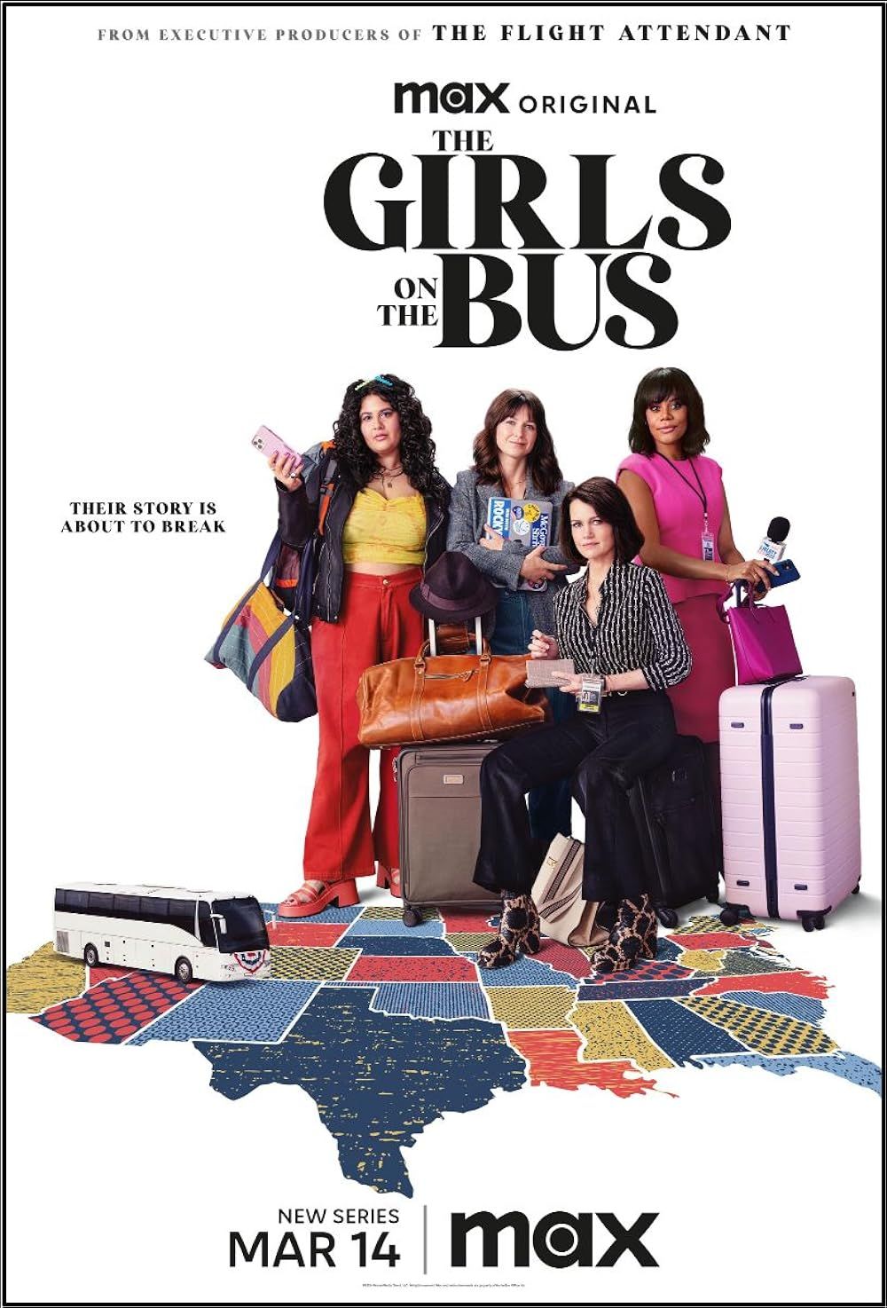 girls on the bus poster