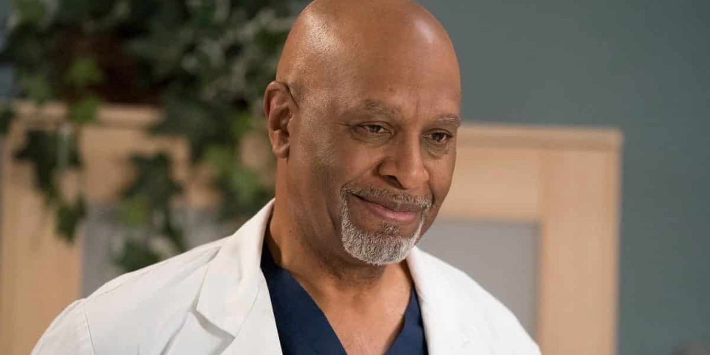 James Pickens Jr. as Richard Webber, smiling in Grey's Anatomy