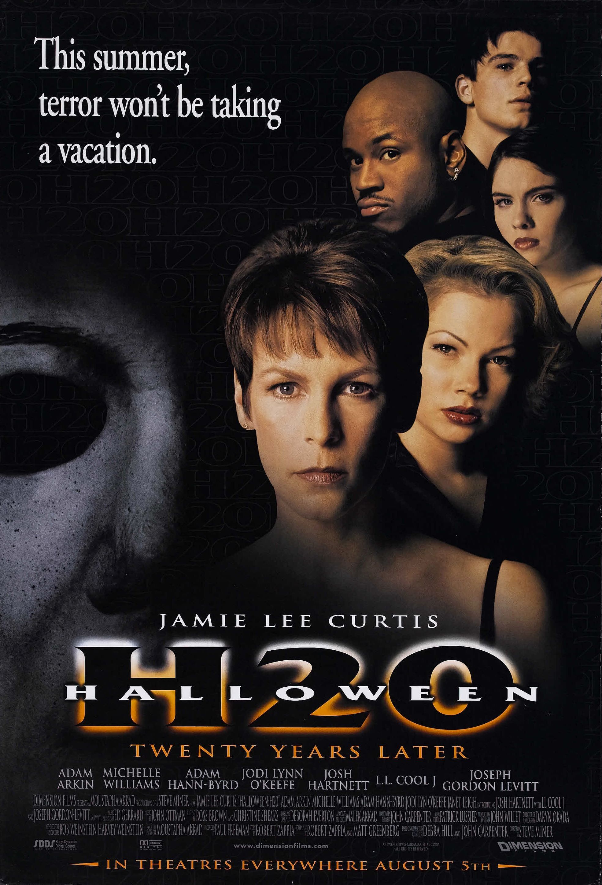 Halloween H20 20 Years Later poster