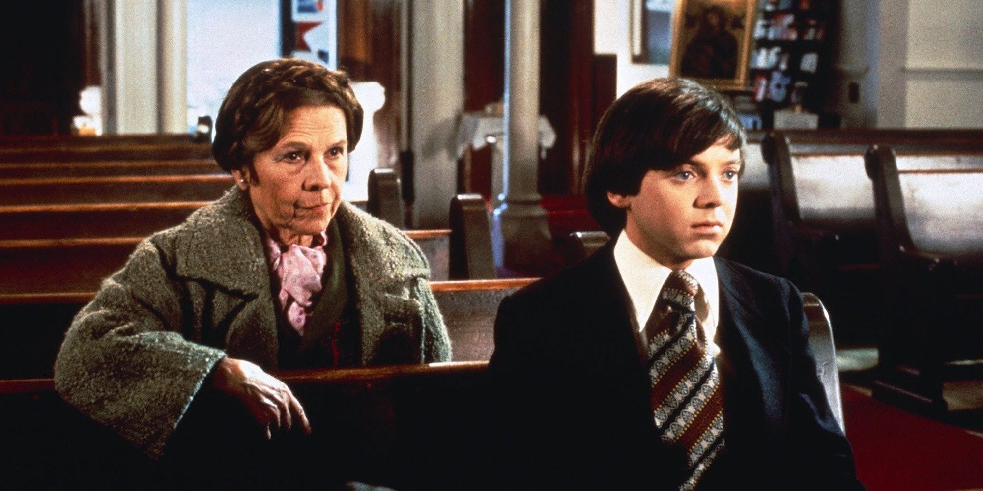 Ruth Gordon and Bud Cort in Harold and Maude