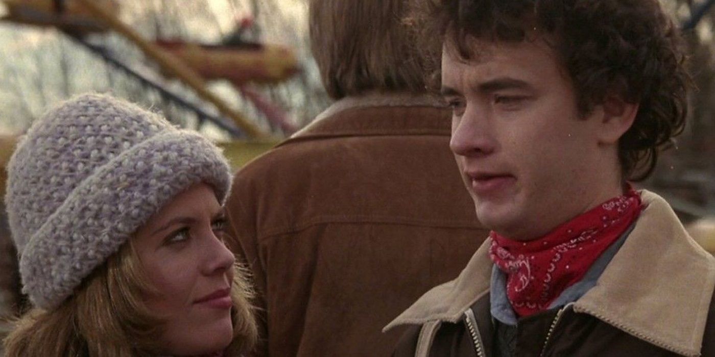 Tom Hanks as Elliot talking to Caitlin O'Heaney as Amy in 'He Knows You're Alone'