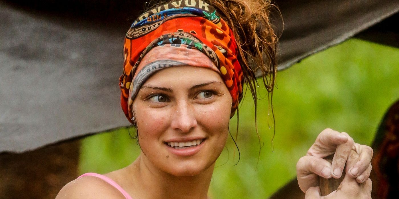 Jessica &lsquo;Figgy&rsquo; Figueroa smiles on &lsquo;Survivor: Millennials vs Gen X&rsquo;