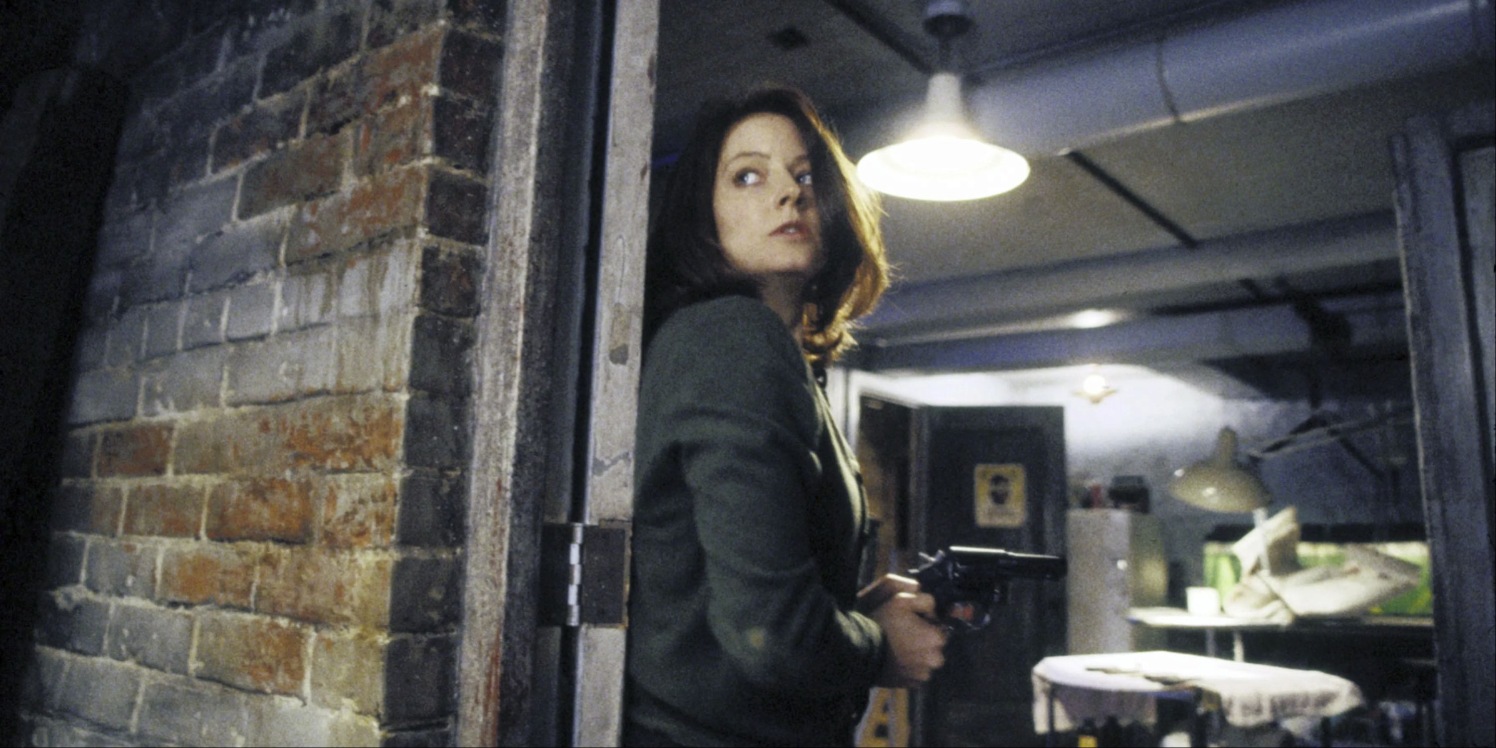 Jodie Foster as Clarice Starling in Silence of the Lambs