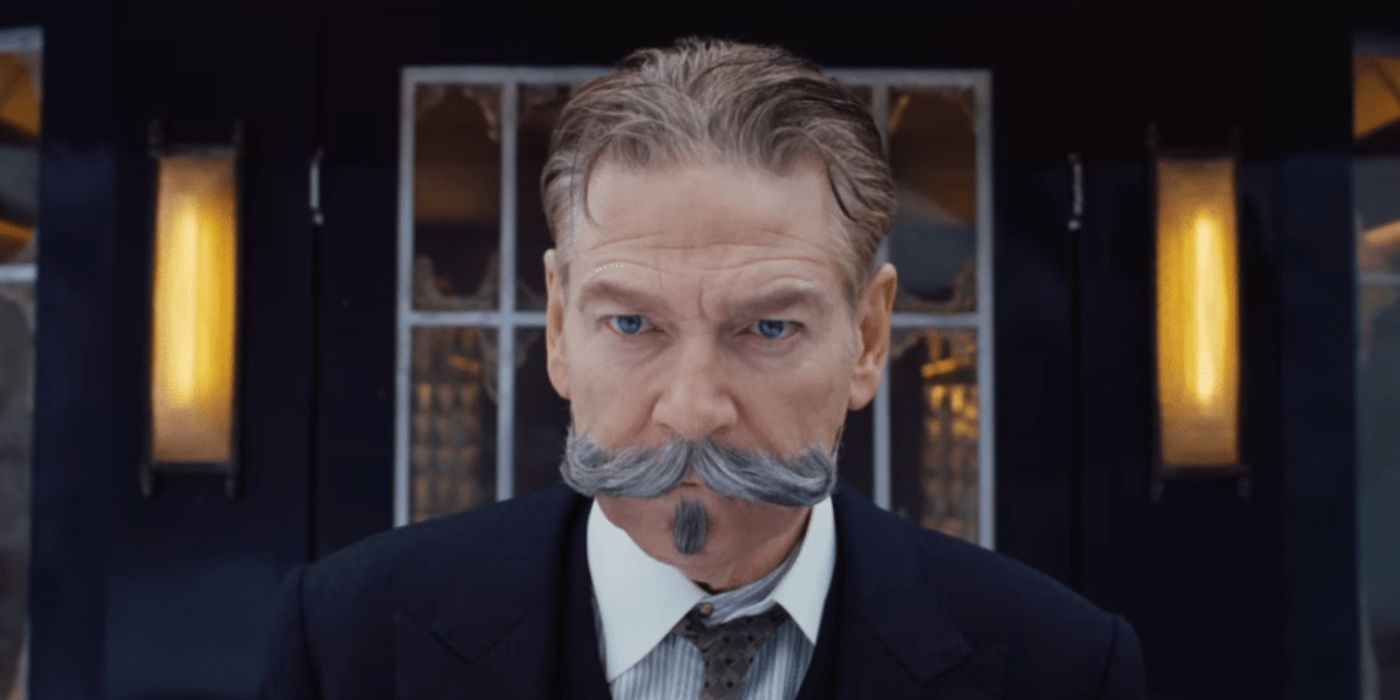 Kenneth Branagh wearing a Russian-like mustache and suit in 'The Gentleman in Moscow'