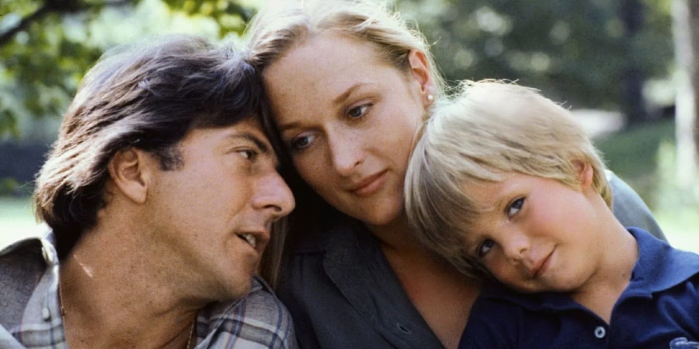 Dustin Hoffman, Meryl Streep and Justin Henry in 'Kramer vs Kramer'
