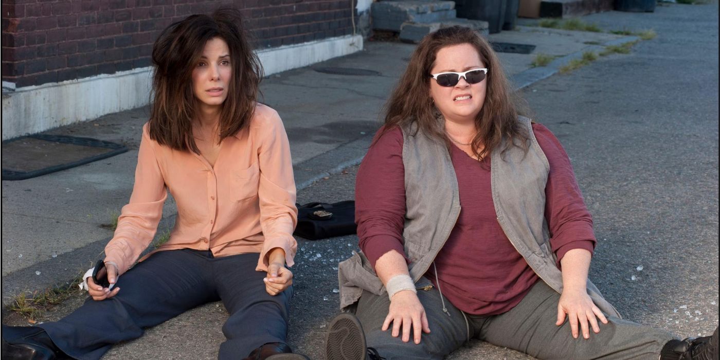 Mira a Melissa McCarthy y Sandra Bullock explotar en Heat