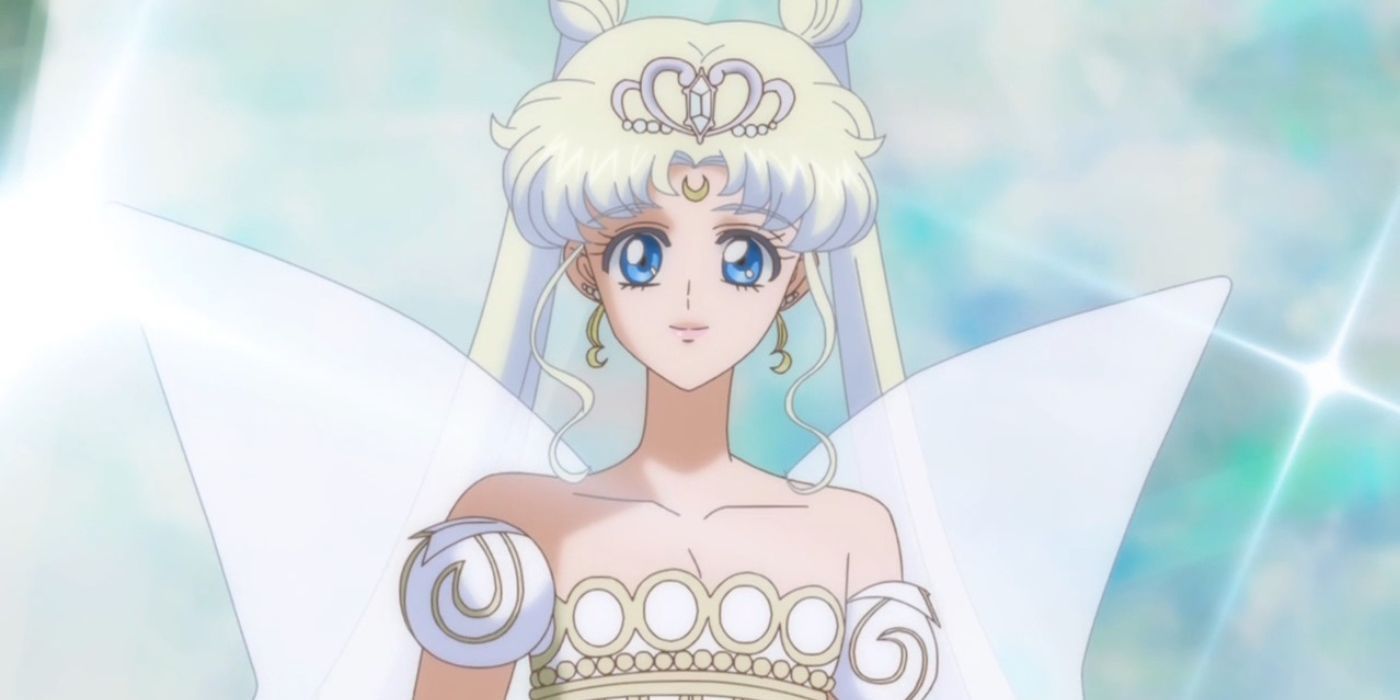 Neo Queen Serenity profile shot in Sailor Moon