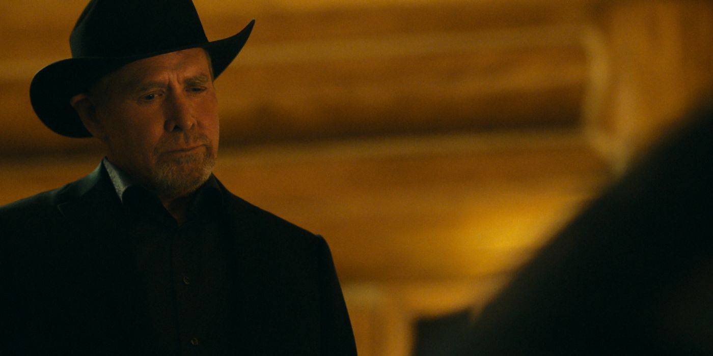 Will Patton wears a cowboy hat and ponders a thought in Outer Range