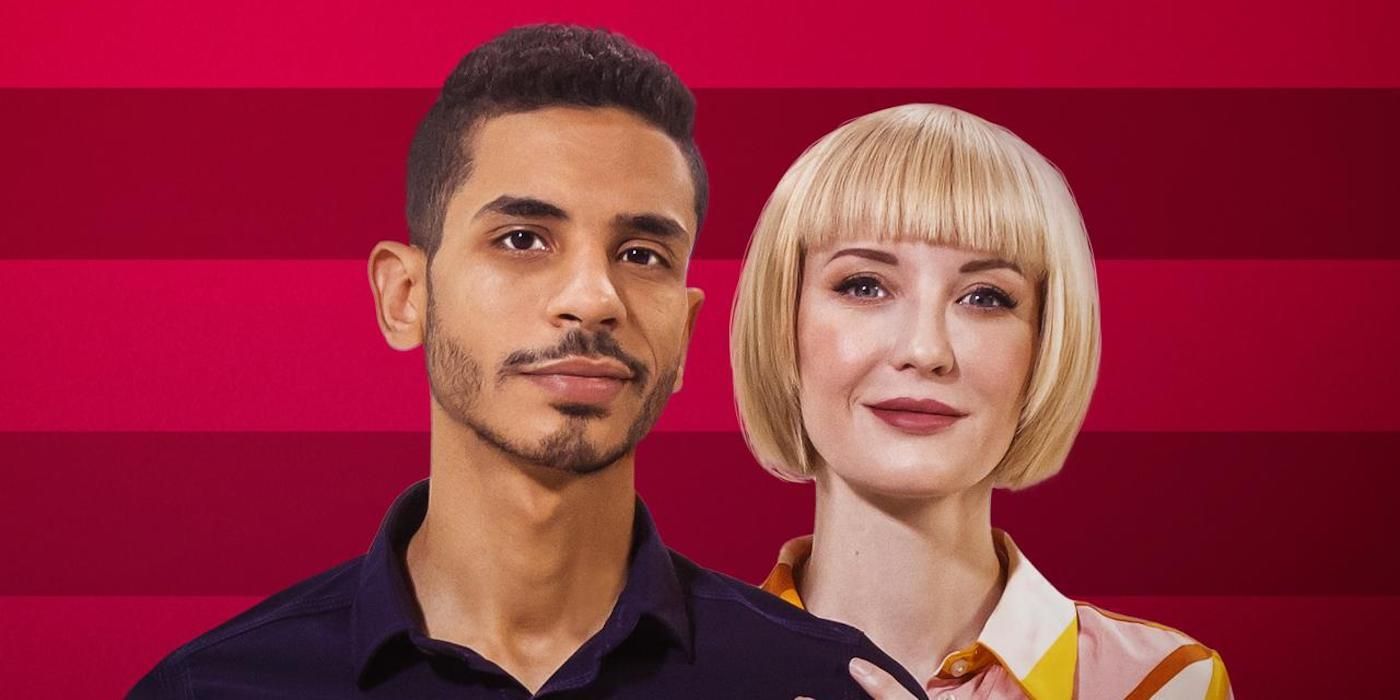 Nicole and Mahmoud Sherbiny in a promo still 90 Day Fiance: Hapilly Ever After Season 8.