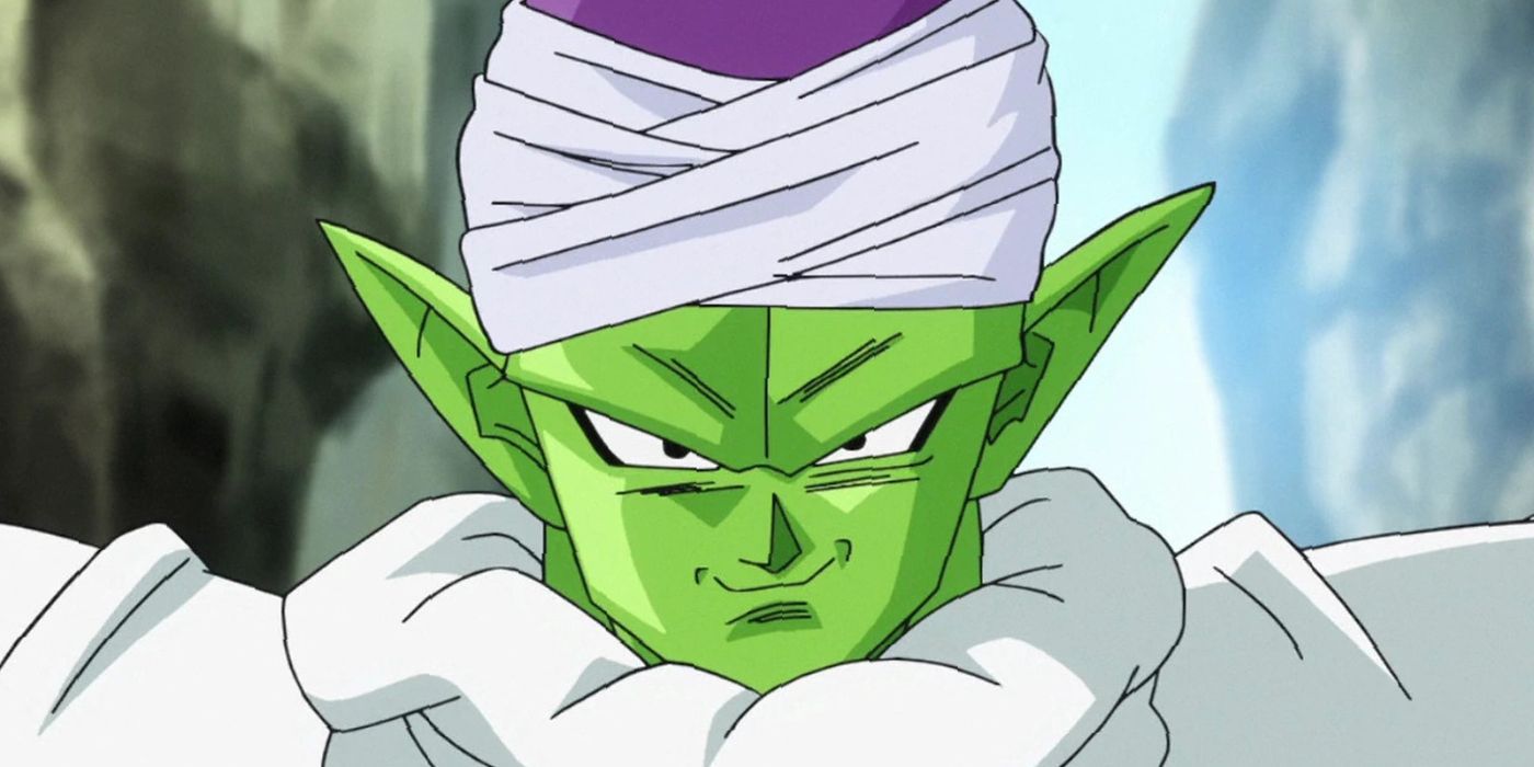 Piccolo smiling in Dragon Ball