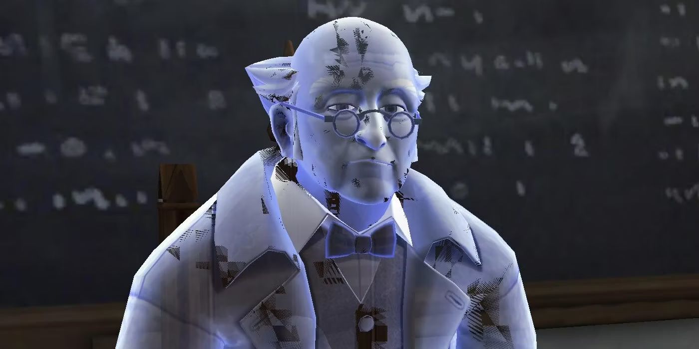 Close-up of Professor Bins in Harry Potter: Wizards Unite