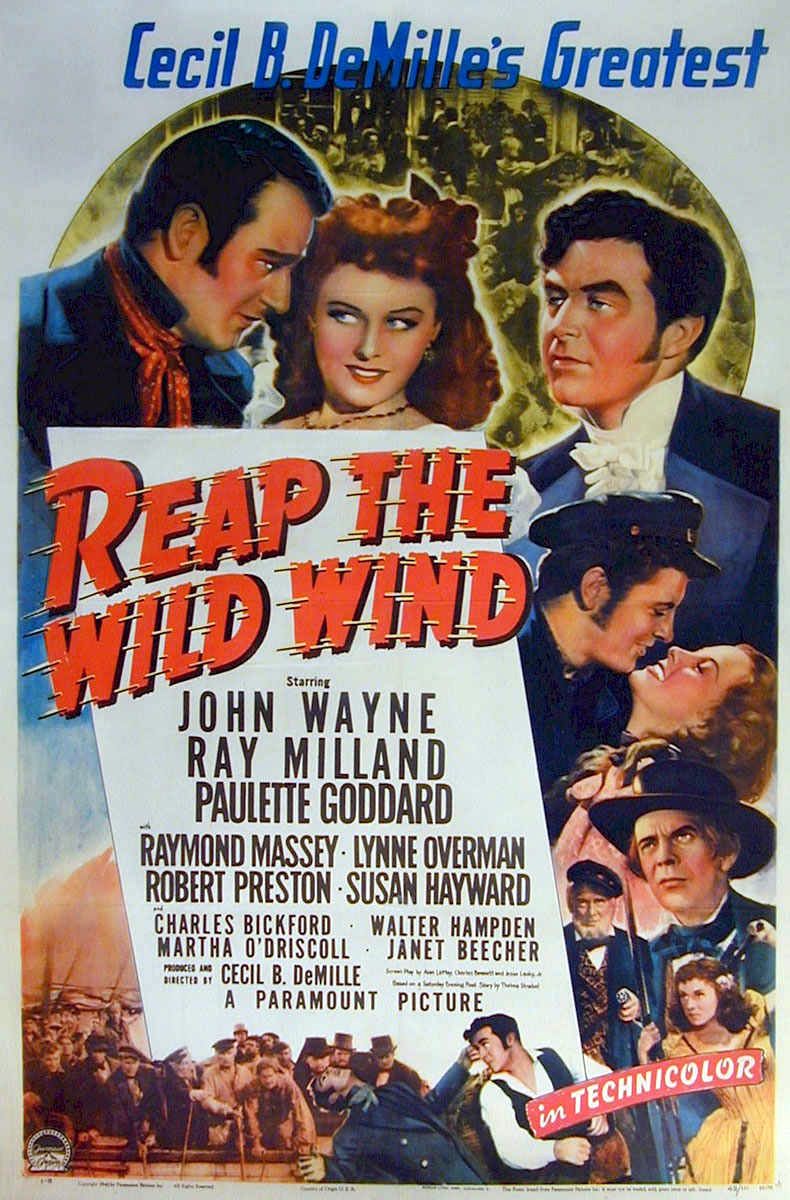 Reap the Wild Wind Film Poster