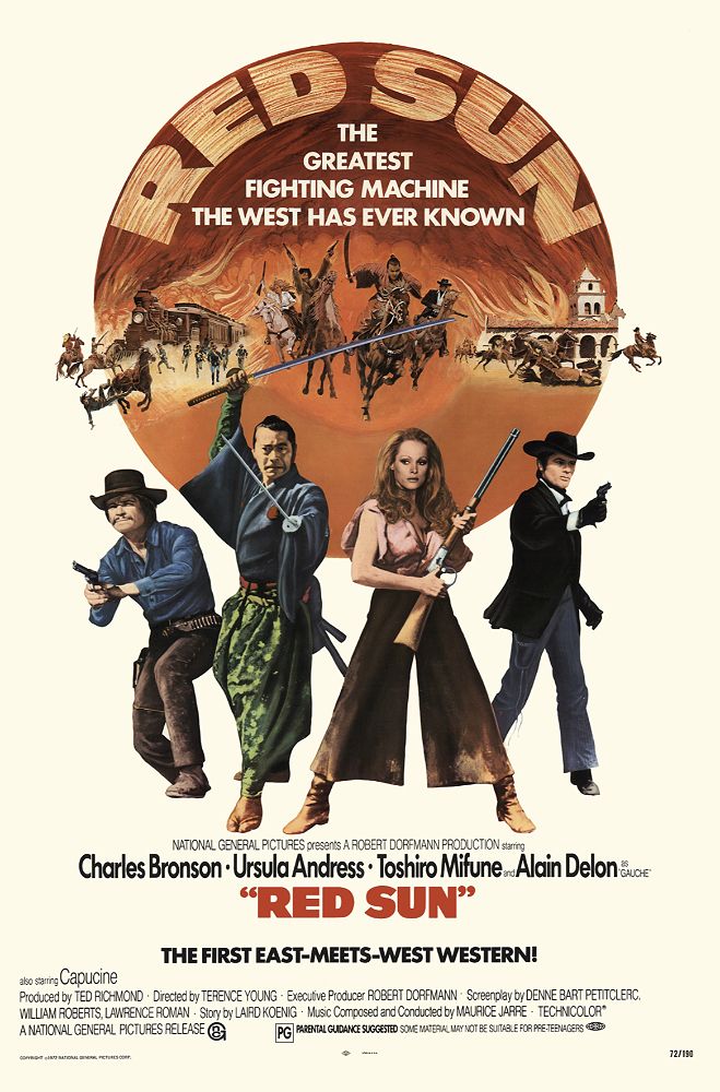 Red Sun 1971 Film Poster