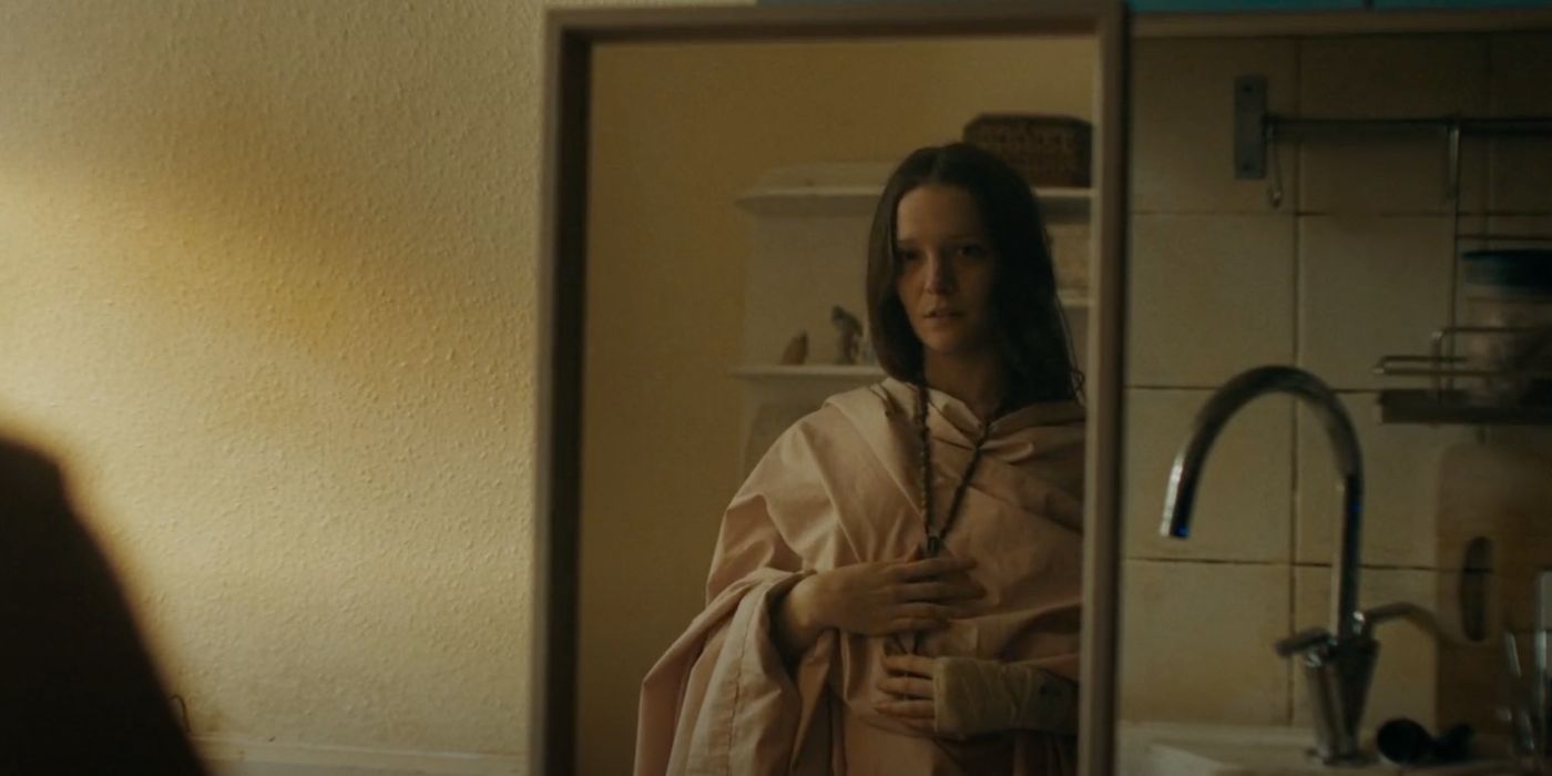 Morfydd Clark in Saint Maud (2019).