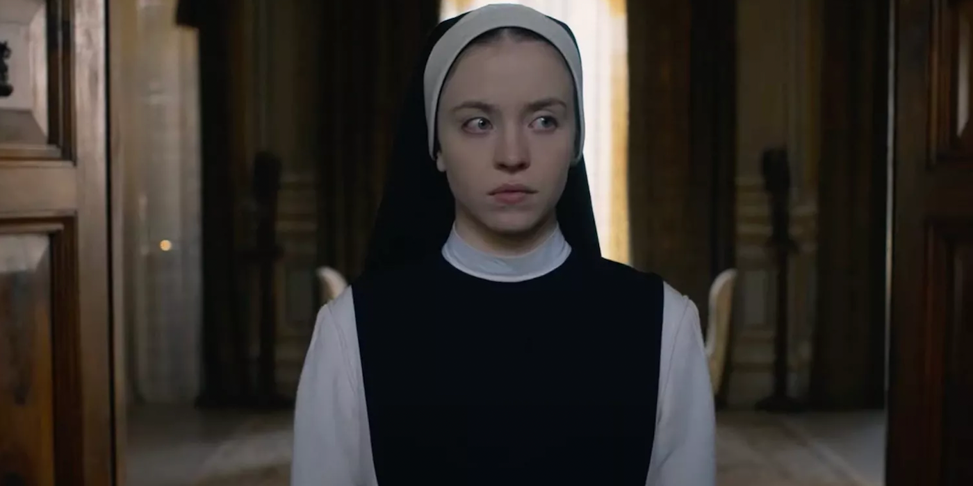 Sydney Sweeney in a nun outfit in Immaculate
