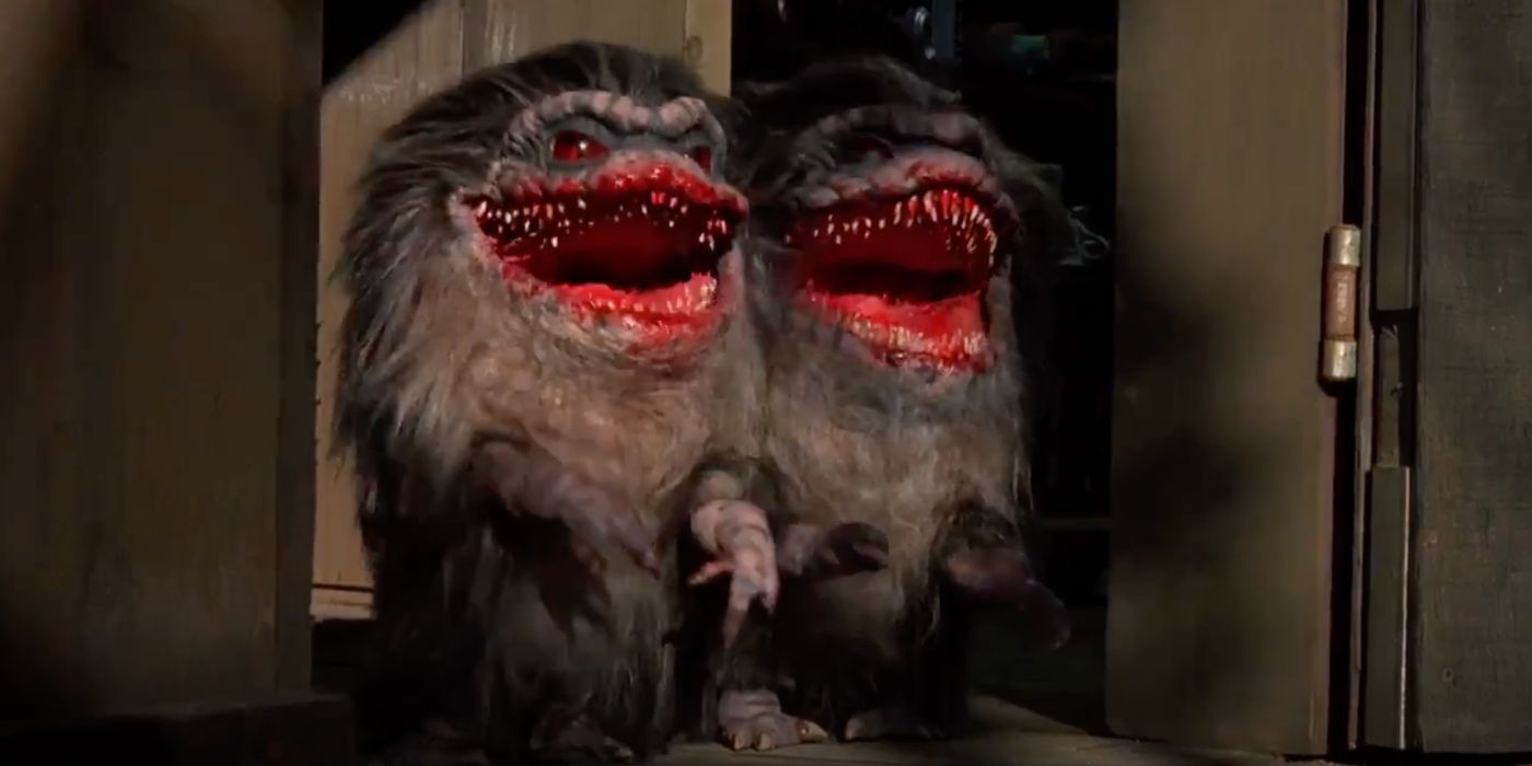 The alien monsters in Critters 2: The Main Course (1988).