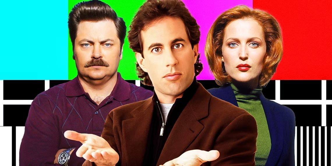 seinfeld-the-x-files-gillian-anderson-parks-and-recreation-nick-offerman