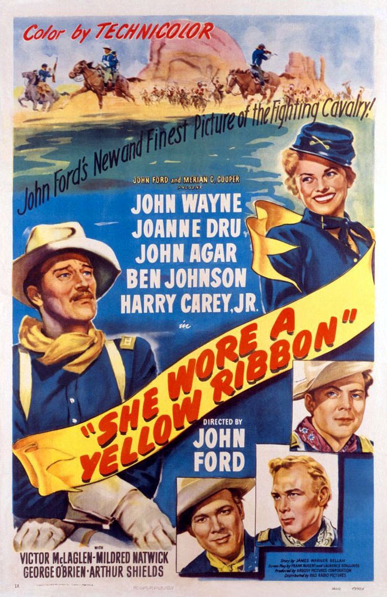 She Wore a Yellow Ribbon Film Poster