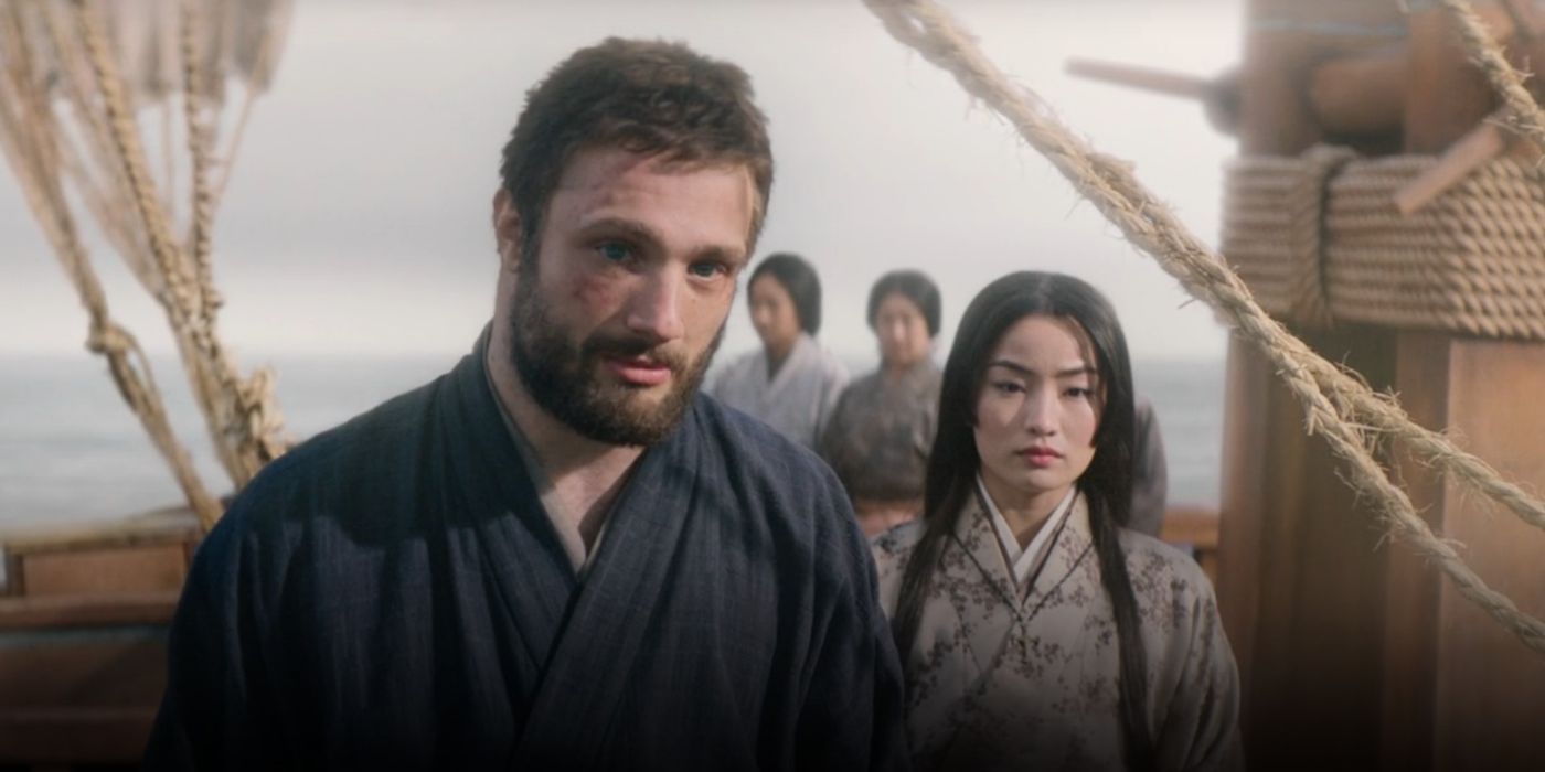 Toda Mariko and John Blackthorne in 'Shōgun'