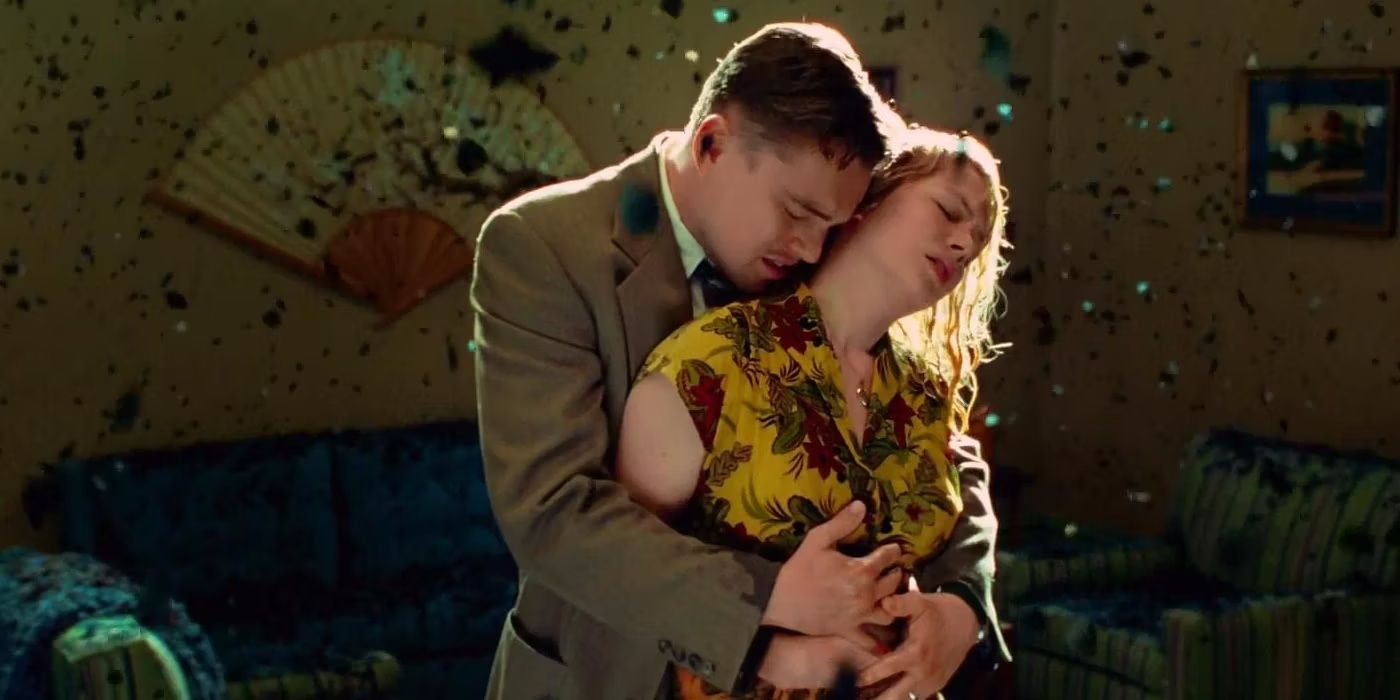 Leonardo DiCaprio dancing with Michelle Williams in Martin Scorsese's 'Shutter Island'