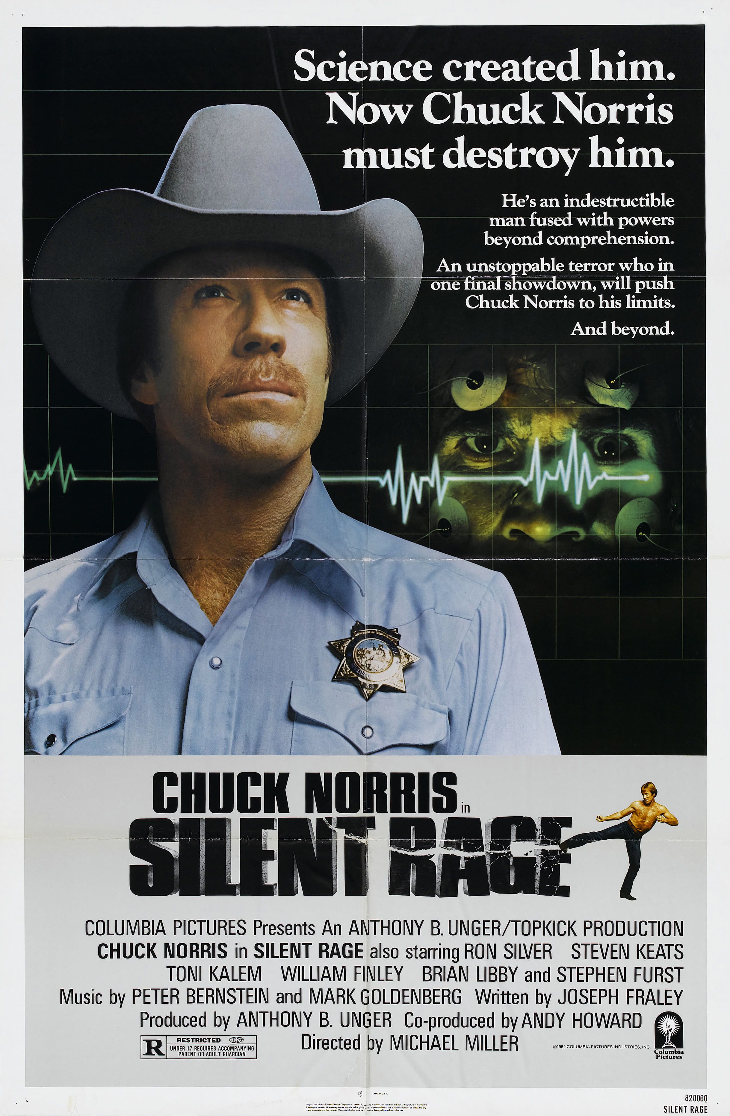 Silent Rage 1982 movie poster