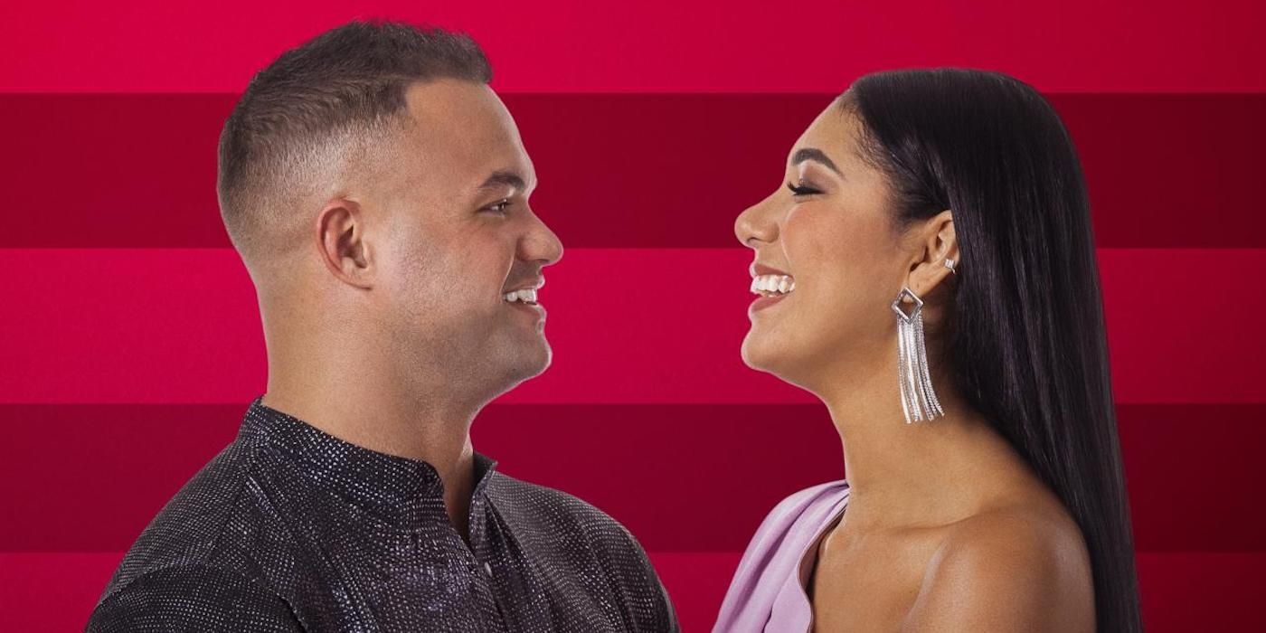 Thais Ramone and Patrick Mendes in a promo still 90 Day Fiance: Hapilly Ever After Season 8.