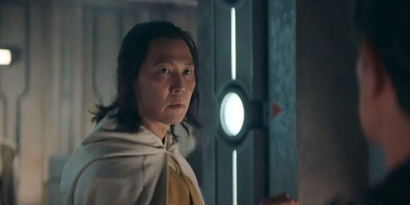 Lee Jung-jae wearing Jedi robes in The Acolyte.