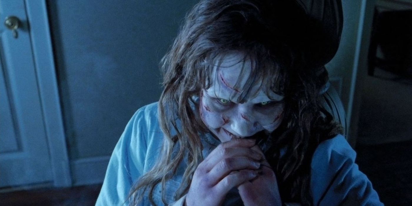 Linda Blair as a possessed Regan MacNeil in 'The Exorcist'