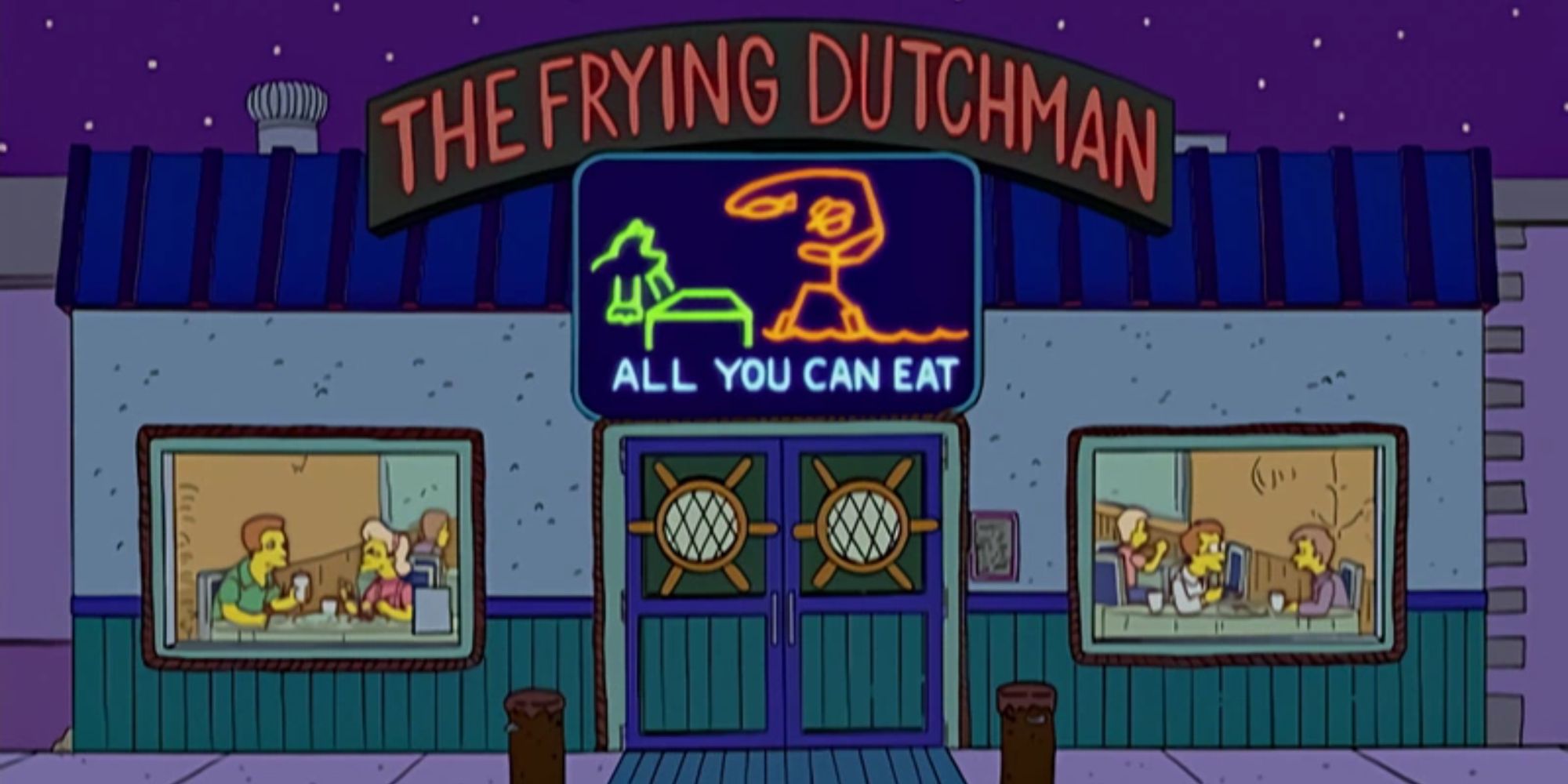 The Frying Dutchman from The Simpsons