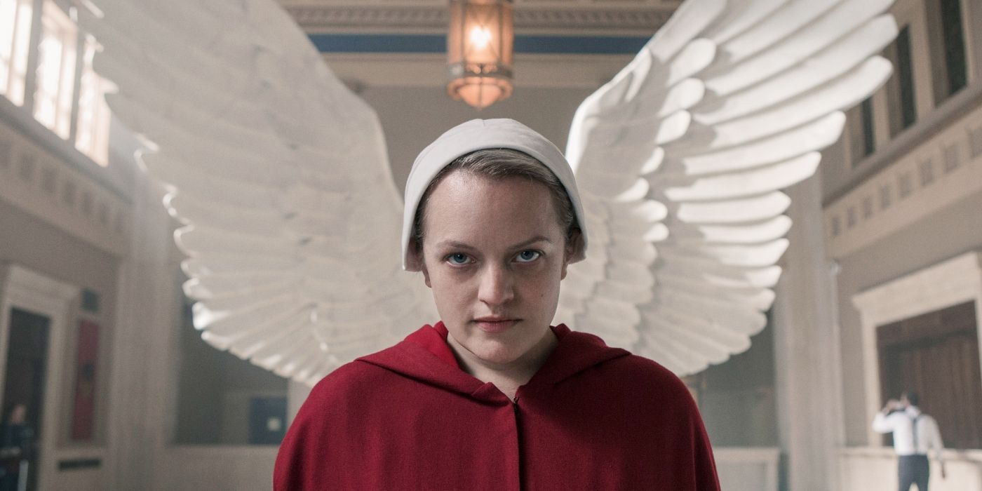 Elisabeth Moss in The Handsmaid's Tale 