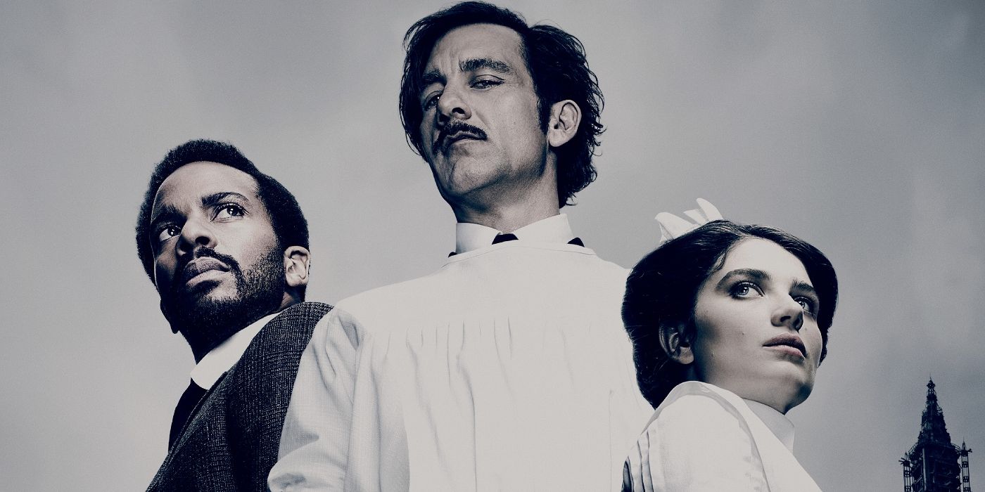 The cast of The Knick on a poster for the series